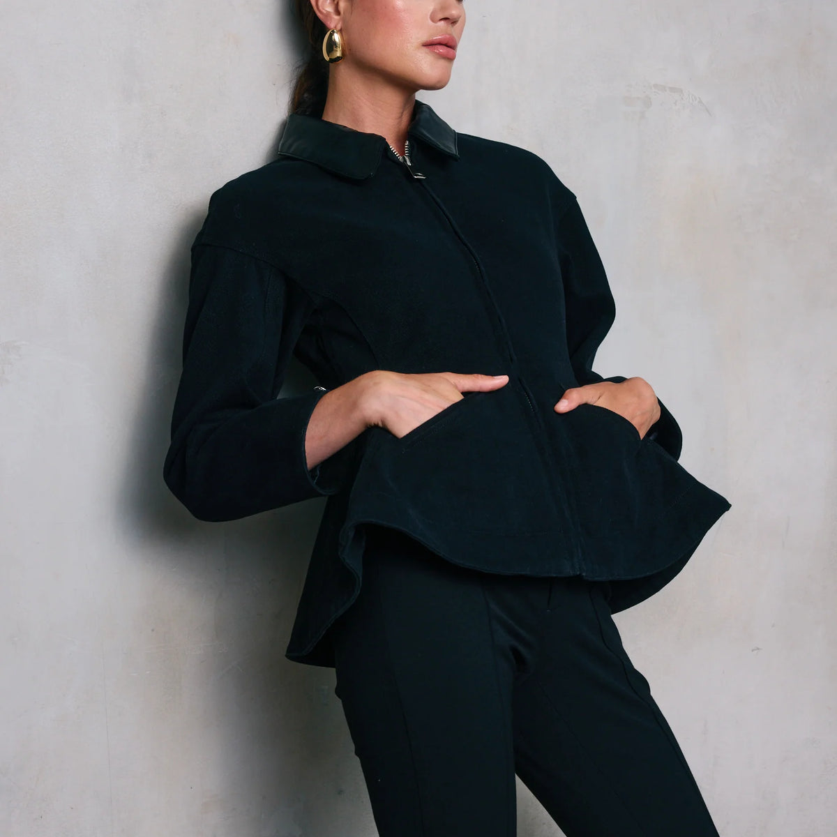 Eton Peplum Jacket – NAAZ