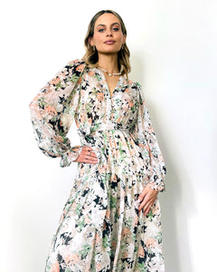 Sofia Floral Print Dress