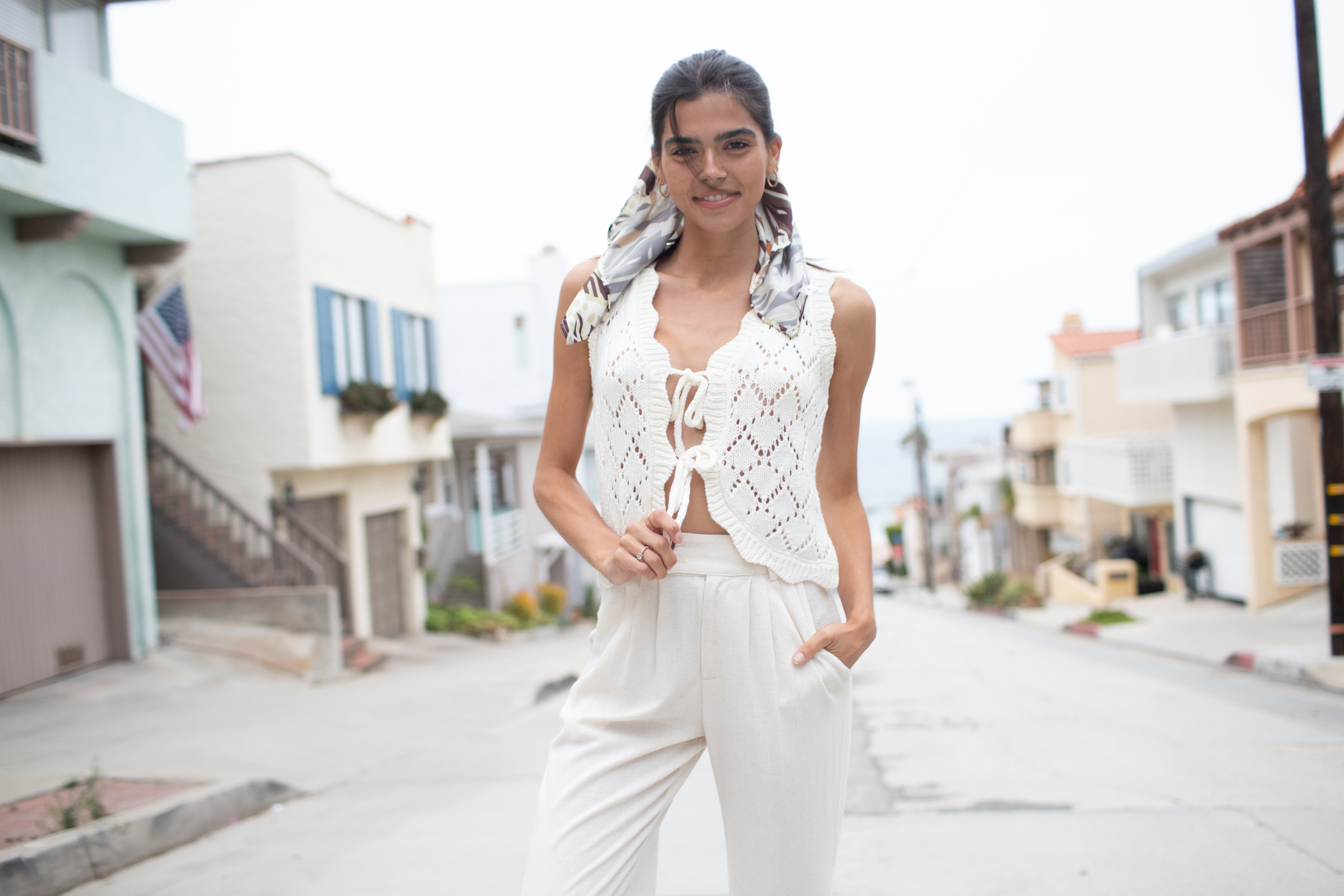 Aleza Tied Vest – NAAZ
