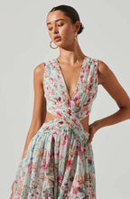 Load image into Gallery viewer, Noya Floral Cut Out Maxi Dress