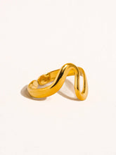 Load image into Gallery viewer, Arther 18K Gold Non-Tarnish Abstract Thin Ring