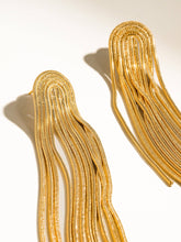 Load image into Gallery viewer, Clarissa Non-Tarnish Dressy Tassel Earring