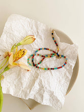 Load image into Gallery viewer, Estelle 18K Gold Non-Tarnish Beaded Multi Color Necklace