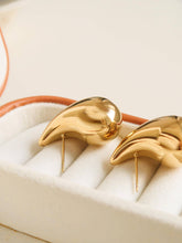 Load image into Gallery viewer, Colette 18K Gold Non-Tarnish Large Huggie Droplet Earring