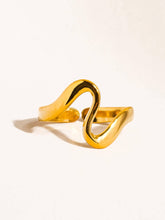 Load image into Gallery viewer, Arther 18K Gold Non-Tarnish Abstract Thin Ring