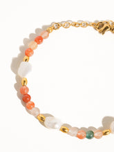 Load image into Gallery viewer, 18K Non-Tarnish Bohemian Stone and Bead Bracelet