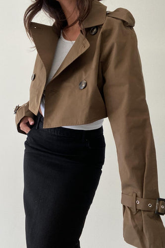 Trench Cropped Jacket