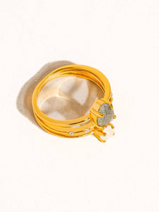 Sabine 18K Gold Multi Stone Statement Ring