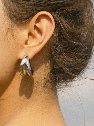 Sonnet 18K Gold Non-Tarnish Double Huggie Earring