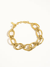 Load image into Gallery viewer, Tila 18K Gold Non-Tarnish Bold Chain Bracelet
