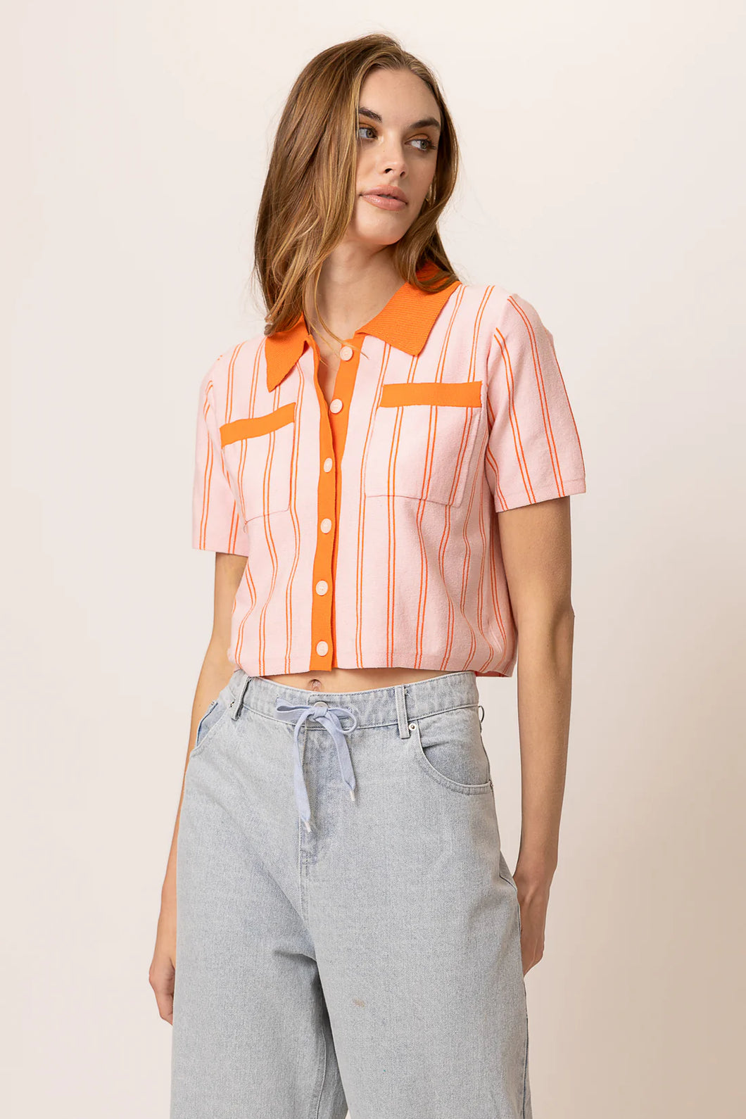 Rheba Striped Top
