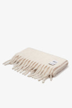 Load image into Gallery viewer, The Reykjavik Scarf with RWS wool- Natural White