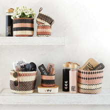 Load image into Gallery viewer, Jute Medium Black Organizer