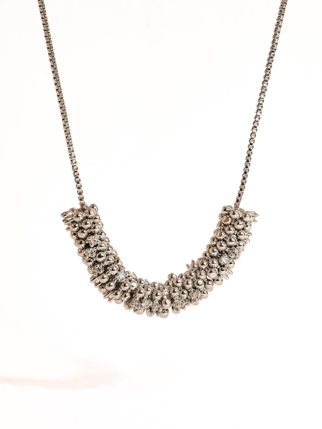 Bethany 18K Gold Dressy Rhinestone Chain Necklace