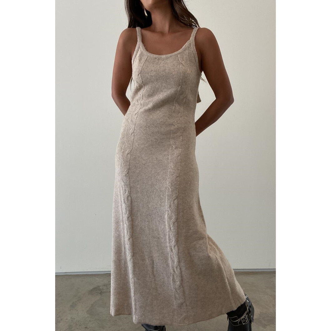 Cable Knit Maxi Dress