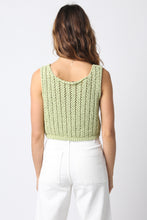 Load image into Gallery viewer, Sage Crochet Top