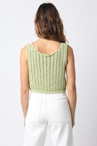 Sage Crochet Top