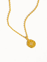 Load image into Gallery viewer, Astre 18K Gold CZ Star Necklace