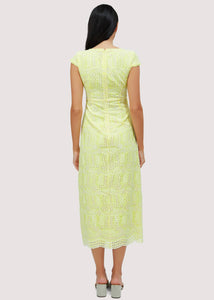 Lemon Drop Midi Dress