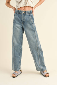 Biased Seam Denim