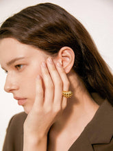 Load image into Gallery viewer, Nalani 18K GoldContemporary Croissant Ring