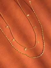 Load image into Gallery viewer, Arômes 18K Gold Non-Tarnish Layered Tassel Necklace