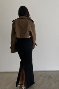 Trench Cropped Jacket