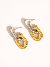 Load image into Gallery viewer, Jaxon 18K Non-Tarnish Double Chain Earring