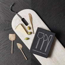 Load image into Gallery viewer, Antique Gold Cheese Knives