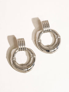 Siya 18K Gold Non-Tarnish Statement Hoop Earring