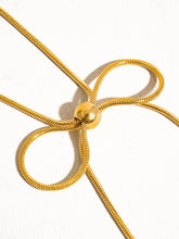Load image into Gallery viewer, Bow Chain Necklace 18K
