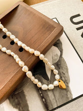 Load image into Gallery viewer, Marseille 18K Gold Non-Tarnish Classic Pearl Necklace