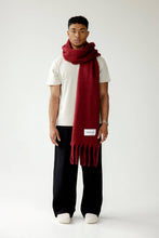 Load image into Gallery viewer, The Reykjavik Scarf - Burgundy Berry