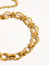 Load image into Gallery viewer, Dawson 18K Gold Non-Tarnish Braided Chain Bracelet