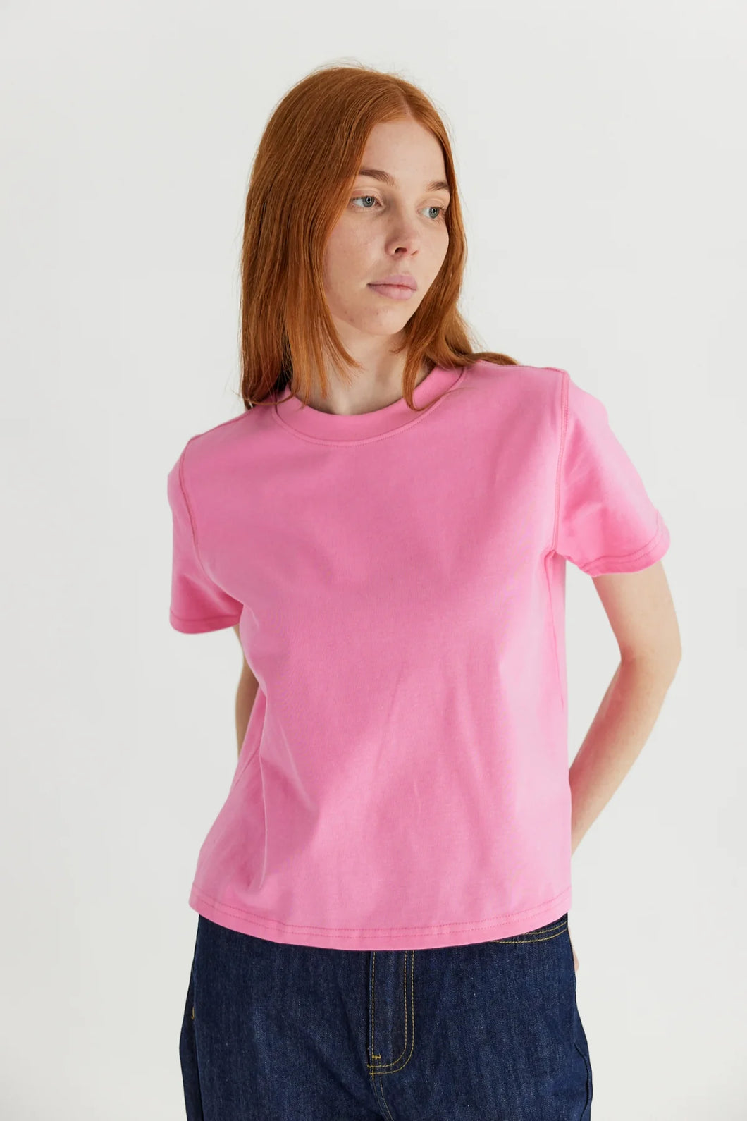 perfect tee, basics, summer tee, ootd, core collection, elevated basics