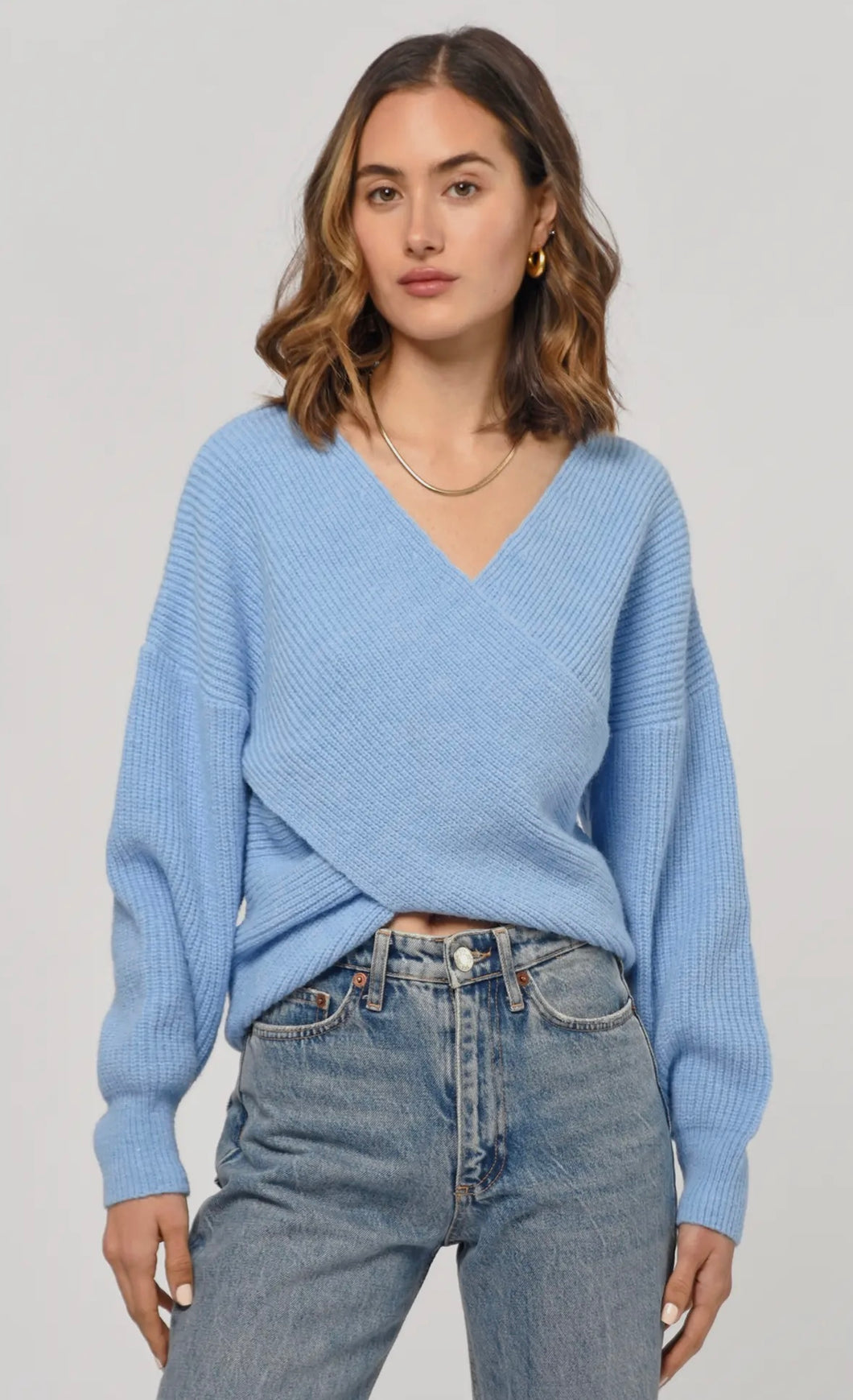 Rina Criss Cross Sweater