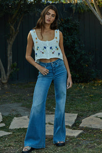 Flower Crochet Top