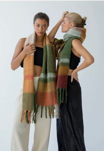 The Stockholm Scarf -  Mossy