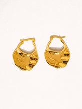 Load image into Gallery viewer, Jinni 18K Gold Non-Tarnish Classic Hoop Earring