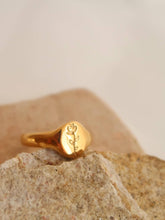 Load image into Gallery viewer, Georgia 18K Gold Non-Tarnish Rose Ring