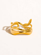 Load image into Gallery viewer, Ozzy 18K Gold Non-Tarnish Abstract Ring