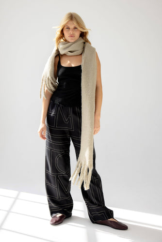 The Reykjavik Scarf -Arctic Grey