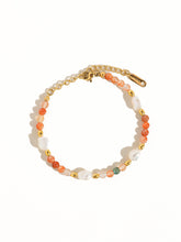 Load image into Gallery viewer, 18K Non-Tarnish Bohemian Stone and Bead Bracelet