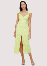 Load image into Gallery viewer, Lemon Drop Midi Dress