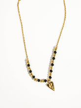 Load image into Gallery viewer, Sibyl 18K Gold Petite Heart Necklace