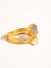 Load image into Gallery viewer, Sabine 18K Gold Multi Stone Statement Ring