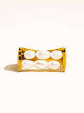Load image into Gallery viewer, Romane 18K Gold Non-Tarnish Beaded Pearl Ring