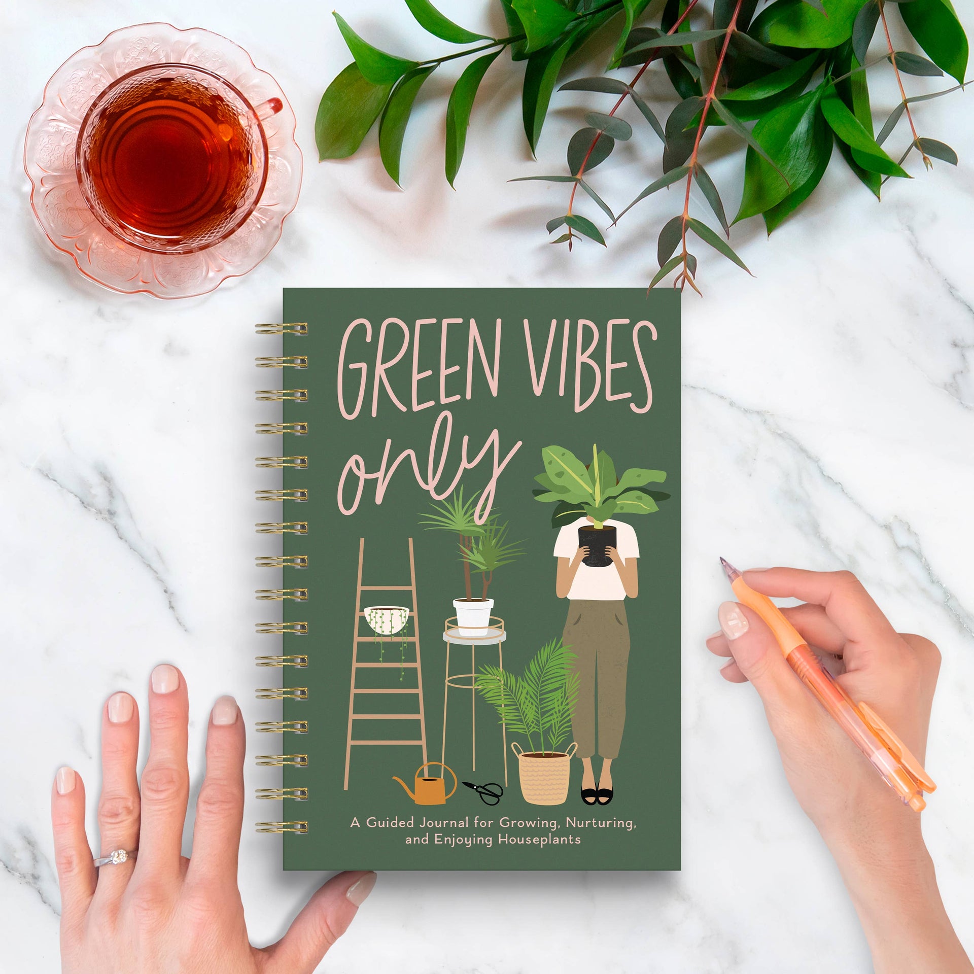 Houseplant Journal Green Vibes Only – NAAZ