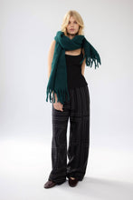 Load image into Gallery viewer, The Reykjavik Scarf with RWS Wool - Dark Forest