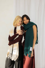 Load image into Gallery viewer, The Reykjavik Scarf with RWS Wool - Dark Forest